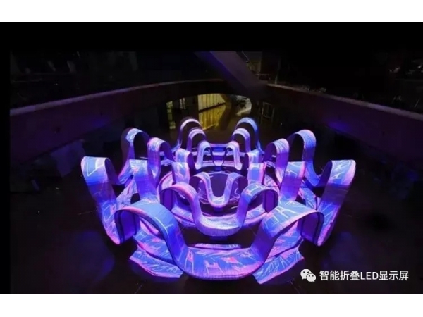 商業(yè)展示領(lǐng)域，雙面LED飄帶，再次引領(lǐng)國(guó)內(nèi)風(fēng)潮!